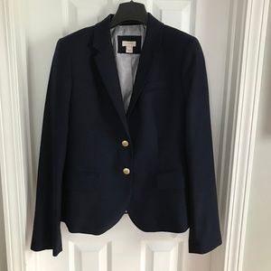 J. Crew School Boy Blazer Navy